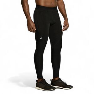 NWT Physiclo Men's Pro Resistance Workout Tights Black Medium